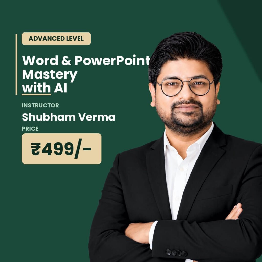 Microsoft Word & PowerPoint Mastery with AI Course